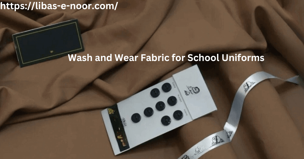 Wash and Wear Fabric for School Uniforms