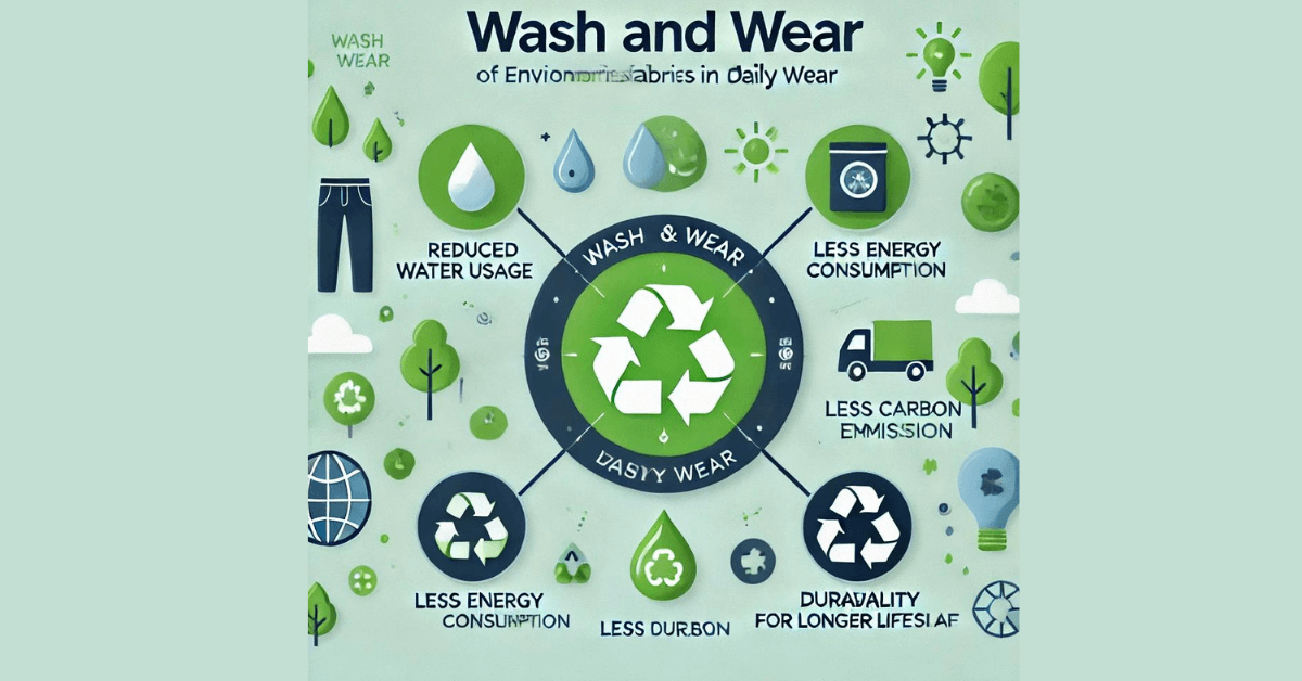 Environmental Advantages of Wash and Wear Fabrics in Daily Wear