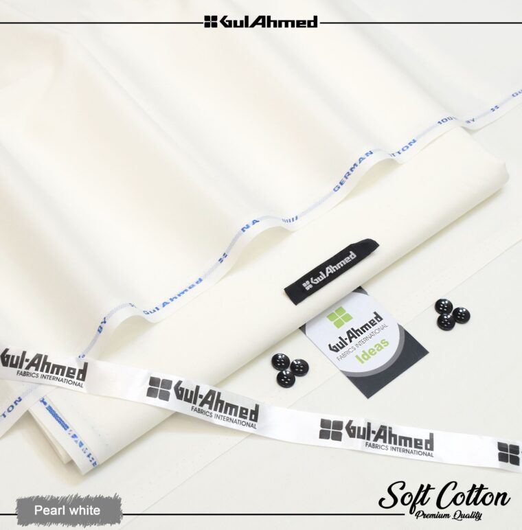 Pearl White Soft Cotton